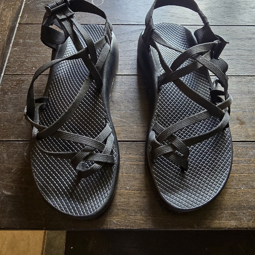 Chaco Black Strappy Sandals for Women